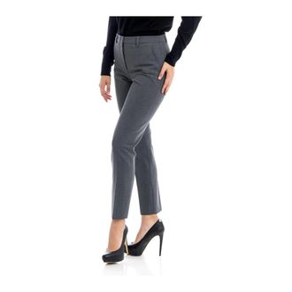 Seventy Pantal&oacute;n en mezcla de lana - Trousers - Mujer - Gris - L