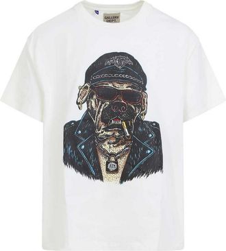 Gallery Dept. Oct Biker Dog T-Shirt