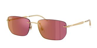 Ray-Ban RB3768 001/D0 Mens Sunglasses Gold Size 56
