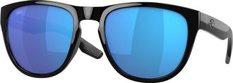 Costa 6S9082 Irie Polarized 908201 Mens Sunglasses Black Size 55