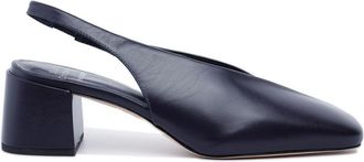 Studio Chofakian Scarpin Studio 45mm leather pumps - women - Leather/Calf Leather/Calf Leather - 36 - Blue