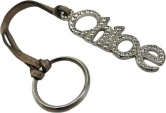 Chlo&eacute; Pre-owned Accessories, female, Gray, Size: ONE SIZE Pre-owned Stainless Steel Key-holder