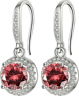 Generic Silver Earrings For Women Dangling, Sterling Silver Earrings: Dangle Earrings Diamond Earrings Sparkly Jewelry Earrings Dangly Earrings Moonstone Jewe