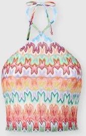 Missoni Top In Viscose With Floral Pattern And Halter Neckline in Multicoloured 2 at Nordstrom, Size 44 It