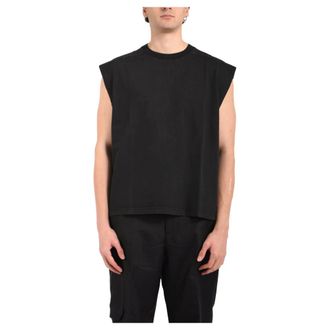 New Amsterdam Surf Association Sleeveless Tops, male, Black, Size: XL Name Tee Sleeveless