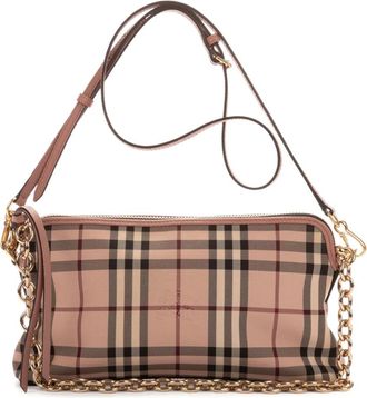 Burberry Borsa a spalla con catena - Rosa