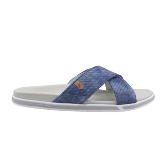 Floris Van Bommel DE Slipper 01.08 - male - Floris van Bommel - Sliders - Blue - 8 UK - Shoes