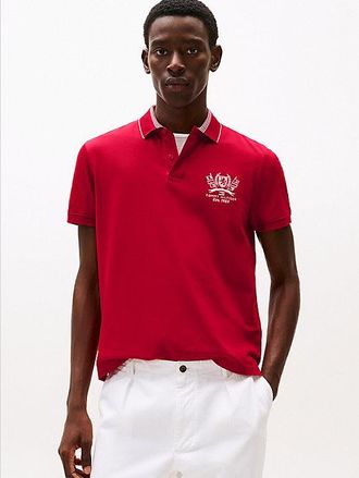 Tommy Hilfiger Regular Fit Crest Embroidery Polo Shirt