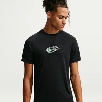 Nike Mens Stride Dri-FIT ADV Short-Sleeve Running Top in Black | IO1417-010