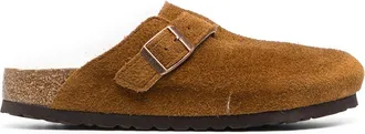 Birkenstock Boston Shearling Slippers-Donna