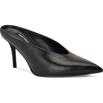 Nine West Verra Pointed Toe Mule in Black at Nordstrom, Size 9.5
