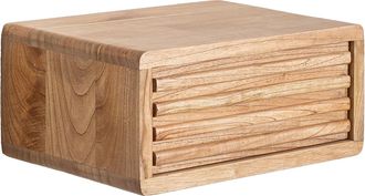Sklum Sklum - Mesita De Noche Flotante En Madera Deleyna