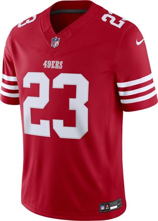 Nike Christian McCaffrey San Francisco 49ers Nike Mens Dri-FIT NFL Stitched Limited Jersey in Red | 37NMSALH9BF-YFY