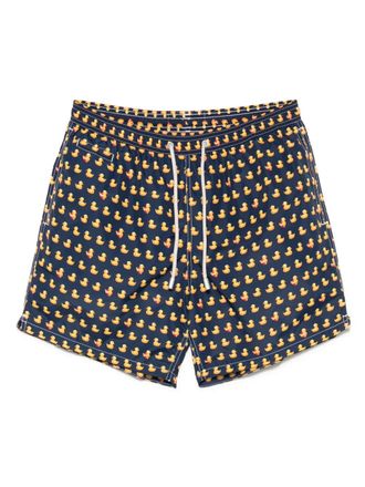 MC2 Saint Barth Zwembroek met print - Blauw