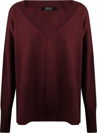 Aragona Deep V-Neck Virgin Wool Sweater