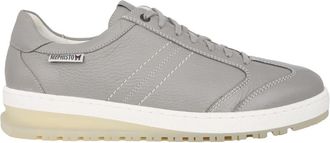 Mephisto Leren Sneaker - Heren - Sneakers - Grijs - 44 1/2 EU - Leer - Schoenen