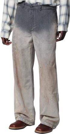 Our Legacy Jeans, Heren, Grijs, L, Katoen, Rig Chino