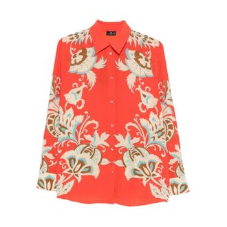 Etro Etro, Shirts, female, Red, Size: M Shirts