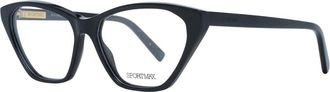 Sportmax Optical Frames - Butterfly Style - unisex - Brillen - Zwart - ONE Size - Accessoires