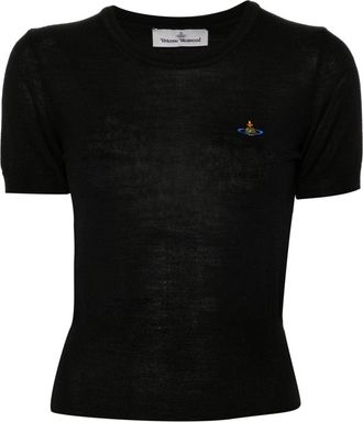 Vivienne Westwood Merino Wool-Silk Blend Knit Top