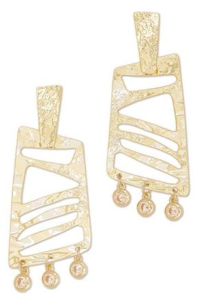 Ramy Brook Eli Geometric Drop Earrings in Gold at Nordstrom
