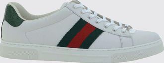 Gucci Sneakers Ace in pelle di vitello liscia con dettaglio Web