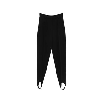 Stella McCartney Pantaloni a sigaretta - - Trousers - Donna - Nero - M