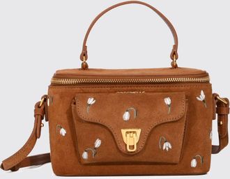 Coccinelle Beat Generation Mini Bag in Suede with Embroidery