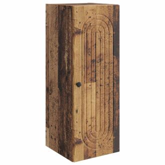 vidaXL Armario De Pared Madera Envejecida 33 X 34,5 X 90 Cm Vidaxl