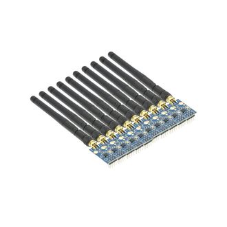 OEM 10 M&oacute;dulos Inal&aacute;mbricos Cc1101 De 433 Mhz Con Antena Sma. M&oacute;dulo Transceptor Inal&aacute;mbrico