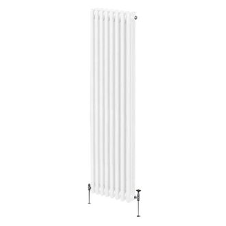 MonsterShop Traditional 3 Column Radiator - 1800 x 382mm - White