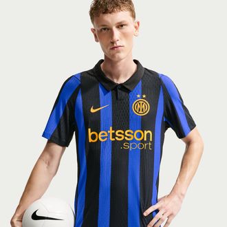 Nike Inter Milan 2026/27 Match Home Nike Mens Aero-FIT Soccer Authentic Jersey in Blue | II2736-409