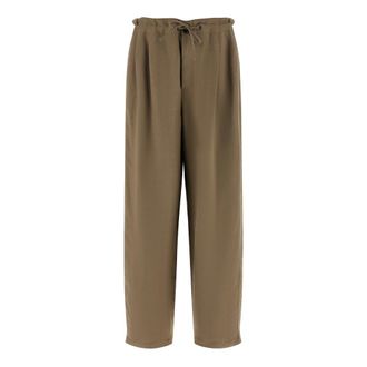 Brunello Cucinelli Tailored Track Trousers - female - Brunello Cucinelli - Straight Trousers - Beige - S - Trousers