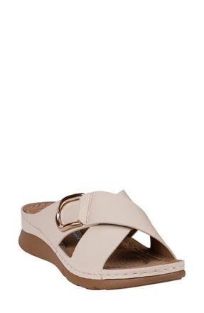 Good Choice Shoes Eanna Wedge Sandal in Nude at Nordstrom Rack, Size 7.5