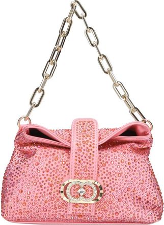 La Carrie Night Edition Tas - Dames - Schoudertassen - Roze - ONE Size - Satijn - Tassen