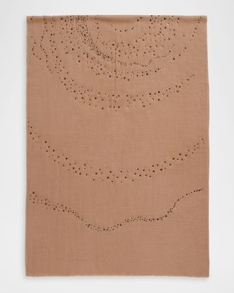 Janavi India Galaxy Glitz Merino Wool Wrap