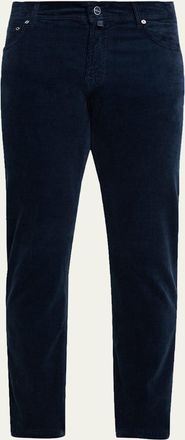 Kiton Mens Corduroy Straight Fit Five-Pocket Pants