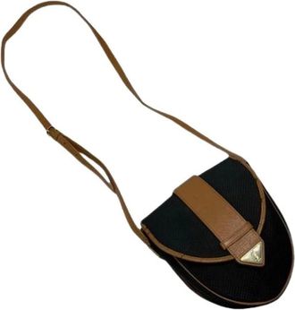 Saint Laurent Pre-owned Cross Body Bags, female, Black, Size: ONE SIZE Pre-owned Cross Body Bag