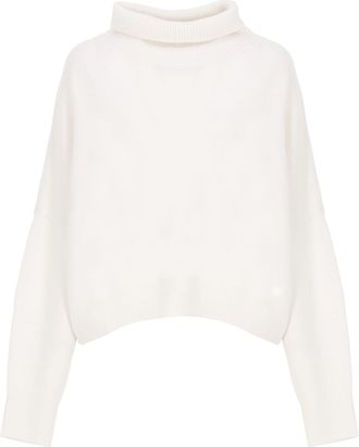 Loulou Studio Luke Stand Collar Wool Sweater