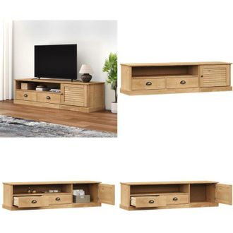 vidaXL Mobile Porta TV VIGO 156x40x40 cm in Legno Massello di Pino - Mobile per TV - Mobile in legno