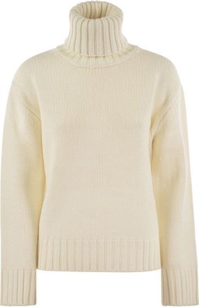 Fabiana Filippi Wool, Silk And Cashmere Blend Turtleneck Sweater