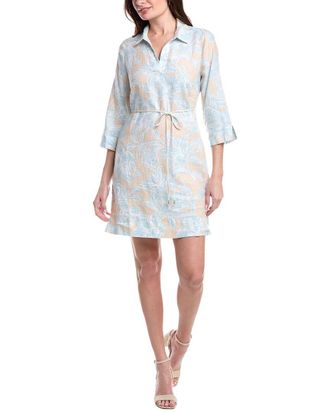 Tommy Bahama Two Palms Paradiso Petal Linen Shirtdress