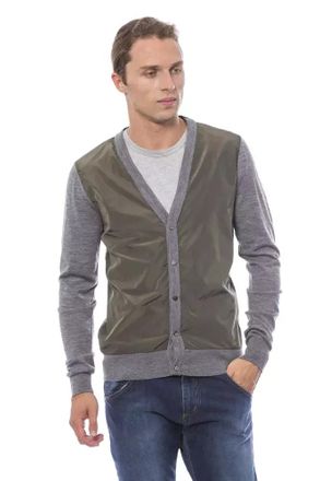 Roberto Cavalli Wool Mens Mens Cardigan