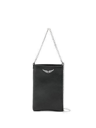 Zadig&Voltaire Rock Phone mini bag - women - Calf Leather - One Size - Black