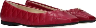 Jimmy Choo London Womens Pink Leather Ballet Flats