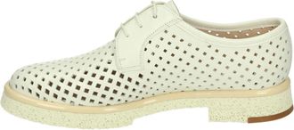 Pertini Schoenen, Dames, Beige, 40 EU, Leer, 261W33153D2 Veterschoenen