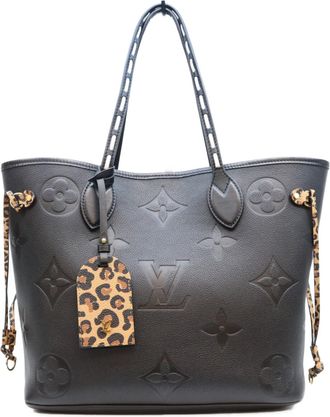 Louis Vuitton Black Monogram Empreinte Tote Bag (Pre-Owned)