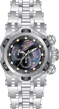 Invicta Fusion 49168 Heren Horloge - Quartz Uurwerk - Roestvrij Staal met parelmoeren Wijzerplaat - 54mm