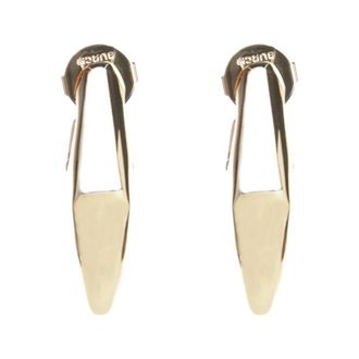 Tory Burch Gemini Link Oorbellen - Dames - Oorbellen - Geel - ONE Size - Accessoires
