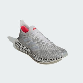 adidas adidas Performance Mens 4DFWD x STRUNG Running Shoes - Grey Textile - Size UK 6.5